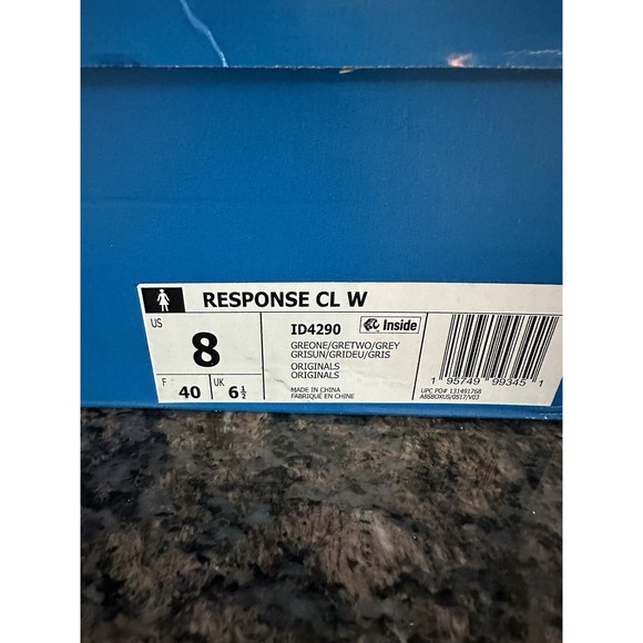 adidas Wmns Response CL 'Wonder Taupe' ID4289. NWB Size 8 Shoes - Picture 7 of 8